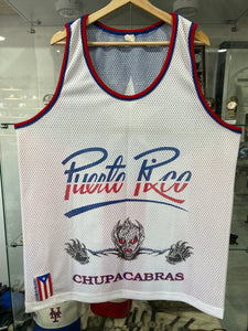 Vintage 90s Puerto Rico Chupacabras Men’s National Basketball Jersey XL
