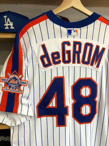 New York Mets Majestic 1986 Jacob deGrom Authentic Jersey 48 XL NWT