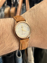 Load image into Gallery viewer, Vintage 1987 Seiko Rose Gold Day / Date Scythe Quartz Watch
