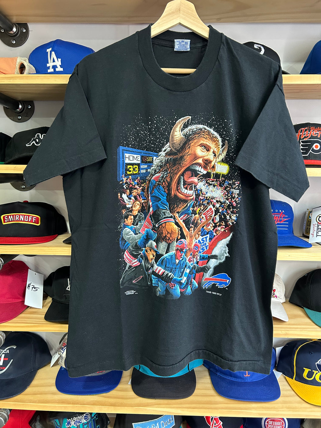 Vintage Salem Buffalo Bills Tee Large
