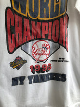 Load image into Gallery viewer, Vintage New York Yankees 1996 World Series Champions Boot Tee Size XL
