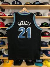 Load image into Gallery viewer, Vintage Nike Minnesota Timberwolves Kevin Garnett Swingman Jersey Size XL
