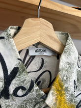 Load image into Gallery viewer, Vintage Y2K Moschino Jeans Graffiti Button Down Shirt Large
