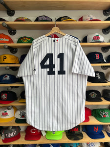 Vintage Majestic New York Yankees Randy Johnson Authentic Jersey Size 48/XL