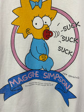 Load image into Gallery viewer, Vintage 1990 The Simpsons Maggie Solo Tee Large
