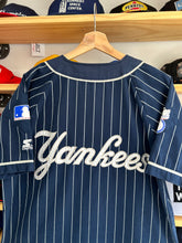 Load image into Gallery viewer, Vintage Starter New York Yankees  Pinstripe Jersey Sz Medium / Large

