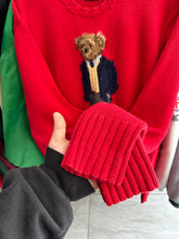 Load image into Gallery viewer, Vintage 2001 Polo Ralph Lauren Kanye West Knit Bear XL / 2XL
