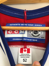 Load image into Gallery viewer, Deadstock Vintage CCM Montreal Canadiens Blank Authentic Jersey Size 52
