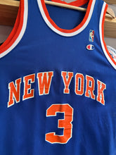 Load image into Gallery viewer, Vintage 90s Champion New York Knicks John Starks Jersey 40 Medium
