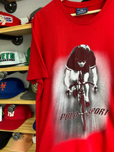 Load image into Gallery viewer, Vintage Y2K Ralph Lauren Polo Sport Cycling Tee Sz Large / XL
