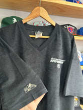 Load image into Gallery viewer, Vintage Majestic New York Yankees Velour Pullover Jersey 2XL
