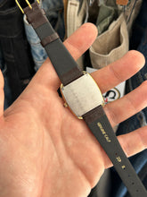 Load image into Gallery viewer, Vintage 1980s Hamilton Masterpiece Square Quartz Day / Date Watch
