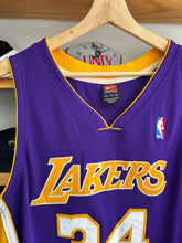 Load image into Gallery viewer, Vintage Nike Shaquille O’Neal Los Angeles Lakers Purple Authentic Jersey 48 XL
