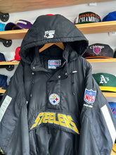 Load image into Gallery viewer, Vintage Starter Pittsburgh Steelers Pullover Front Pouch Jacket Medium
