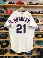 Load image into Gallery viewer, Vintage Majestic Texas Rangers Milton Bradley Authenic Jersey Size 48/XL

