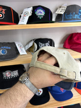 Load image into Gallery viewer, Vintage New York Knicks G Cap Khaki Denim Strapback Dad Hat
