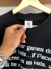 Load image into Gallery viewer, Vintage 90s Computer Games Parody Tee L
