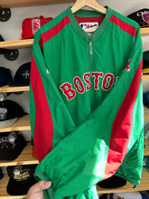 Load image into Gallery viewer, Vintage Majestic Boston Red Sox St. Patrick’s Day Pullover Jacket XL

