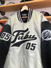 Load image into Gallery viewer, Vintage Fubu Satin Style Bomber Jacket Size 2XL
