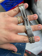 Load image into Gallery viewer, Vintage 90s Seiko Two Tone 36MM Gray Dial Day / Date Watch
