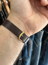 Load image into Gallery viewer, Vintage 1960s Seiko Gold Plated Cushion 23 Jewels Textured Case Mechanical Wind Watch
