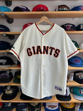 Load image into Gallery viewer, Vintage Majestic San Francisco Giants Barry Bonds Cream Jersey Large
