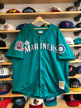Load image into Gallery viewer, Mitchell &amp; Ness Seattle Mariners Ken Griffey Jr Jersey Size 3XL
