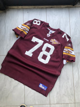 Load image into Gallery viewer, Vintage 2003 Reebok Washington Redskins Bruce Smith Authentic Jersey Size 54
