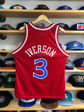 Load image into Gallery viewer, Vintage Champion Philadelphia 76ers Allen Iverson Jersey Size 40/Medium
