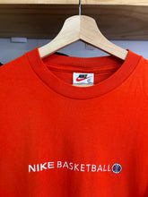 Load image into Gallery viewer, Vintage 1997 Nike Basketball Orange Tee Large
