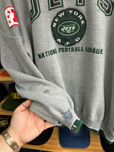 Load image into Gallery viewer, Vintage Lee Sport New York Jets Embroidered Crewneck Medium

