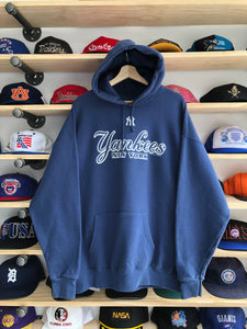 Vintage 2005 Lee Sports New York Yankees Hoodie Size XL/2XL