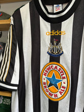 Load image into Gallery viewer, Vintage Adidas 1997-99 Home Newcastle United Jersey Large
