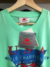 Load image into Gallery viewer, Vintage 1994 Kappa USA World Championship Soccer Tee Size M
