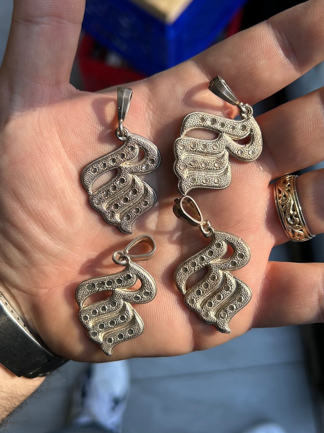 Vintage Y2K .925 Sterling Silver Rocawear Charm