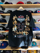 Load image into Gallery viewer, Vintage 2006 WWE WrestleMania 22 Promo Schedule Tee Size XL
