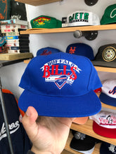 Load image into Gallery viewer, Vintage Buffalo Bills Spellout Logo Wool Blend Snapback
