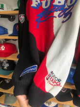 Load image into Gallery viewer, Vintage Fubu Racing Knit Sweater Size 2XL
