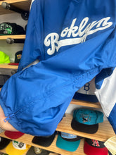 Load image into Gallery viewer, Vintage Majestic Cooperstown Brooklyn Dodgers Pullover Windbreaker Large NWT
