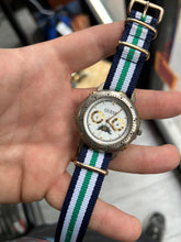 Load image into Gallery viewer, Vintage 1992 GUESS Diver Day / Date / Moon Phase Quartz Watch
