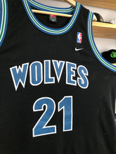 Load image into Gallery viewer, Vintage Nike Minnesota Timberwolves Kevin Garnett Swingman Jersey Size XL
