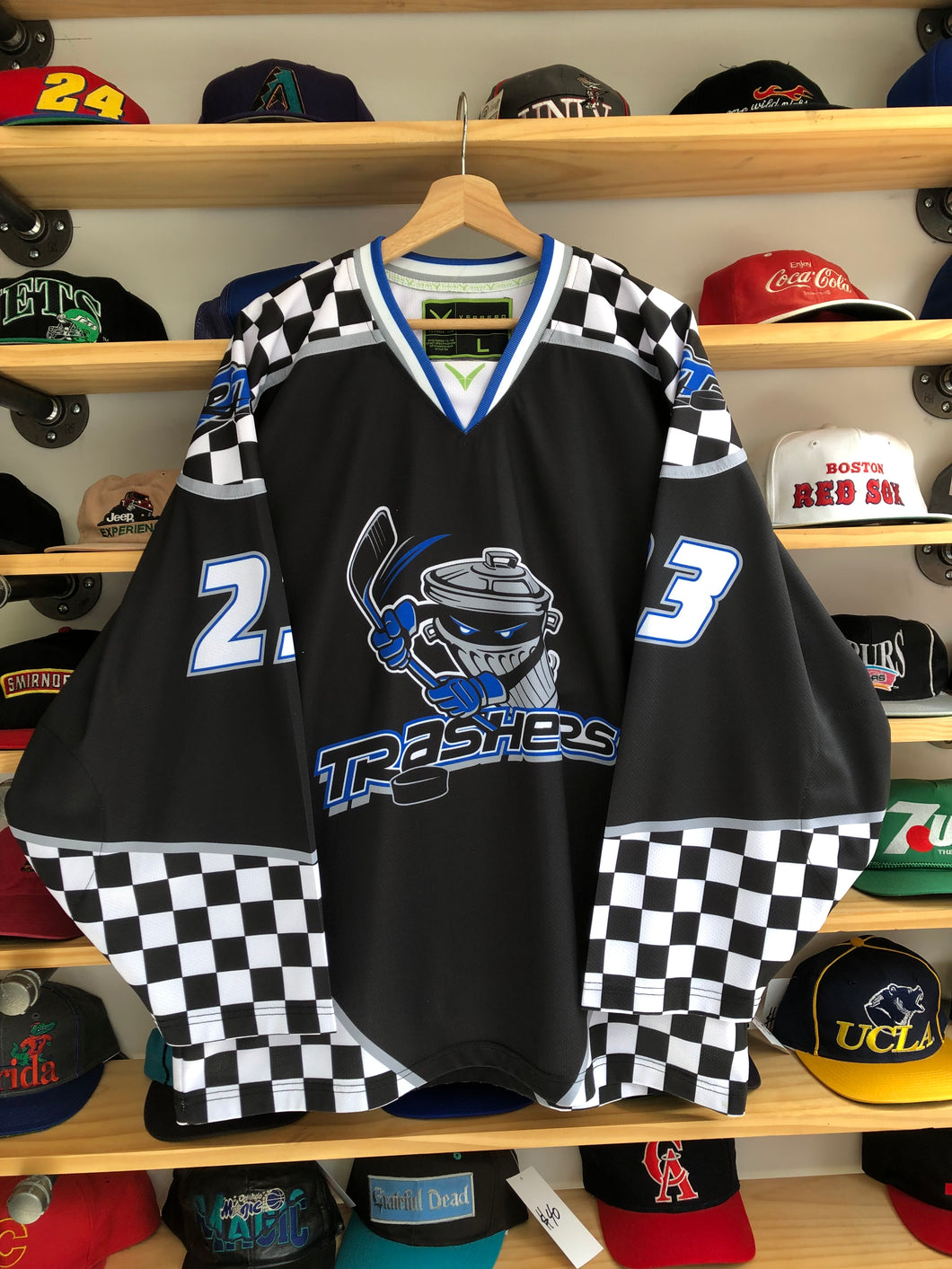 Danbury Trashers Sublimated Hockey Jersey Size Large