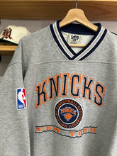 Load image into Gallery viewer, Vintage Lee Sport New York Knicks Embroidered Crewneck Sweater XL
