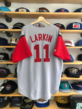 Load image into Gallery viewer, Vintage Majestic Cincinnati Reds Barry Larkin Jersey Size XL
