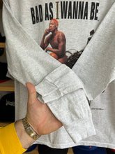 Load image into Gallery viewer, Vintage 1996 Dennis Rodman Bad as I Wanna Be Long Sleeve Tee Large
