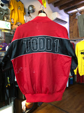 Load image into Gallery viewer, Vintage Todd 1 Warm Up Style Mesh Zip Up Top Size Medium

