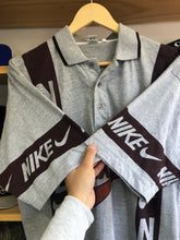 Load image into Gallery viewer, Vintage Nike Logo Spellout Boot Polo Shirt Size Large
