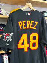 Load image into Gallery viewer, Vintage Majestic Pittsburgh Pirates Oliver Perez Authentic Jersey NWT 52 XXL

