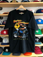 Load image into Gallery viewer, Vintage 1997 Harley Davidson Australia Tee Size Large
