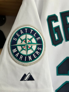 Vintage Majestic Ken Griffey Jr Seattle Mariners Home Authentic Jersey 48 XL